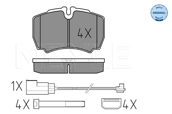 Set placute frana