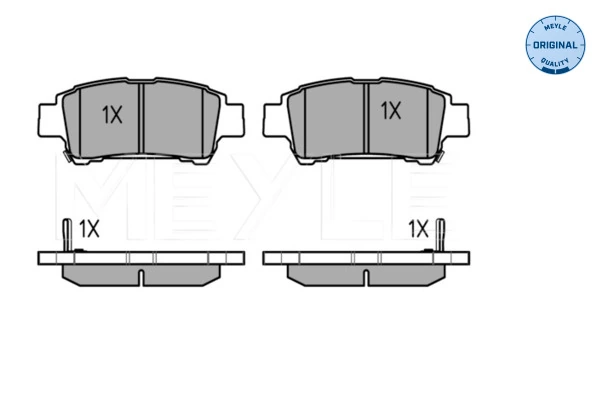 Set placute frana