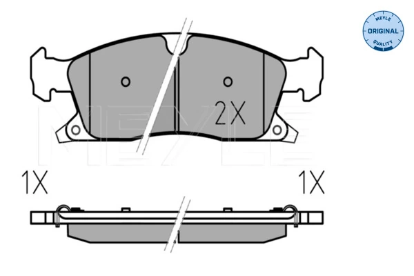 Set placute frana