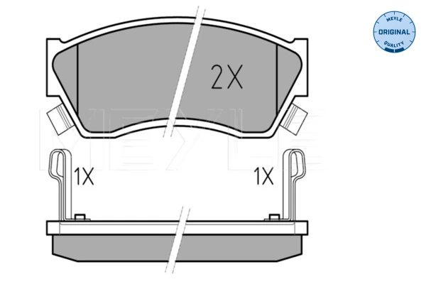 Set placute frana