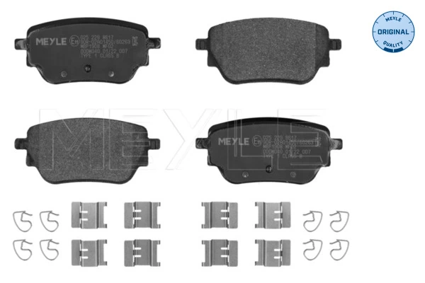 Set placute frana