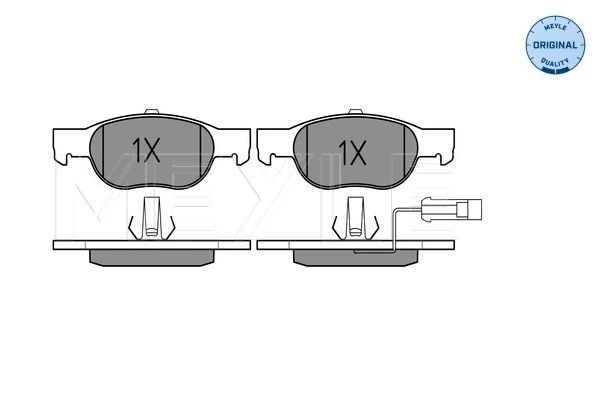 Set placute frana