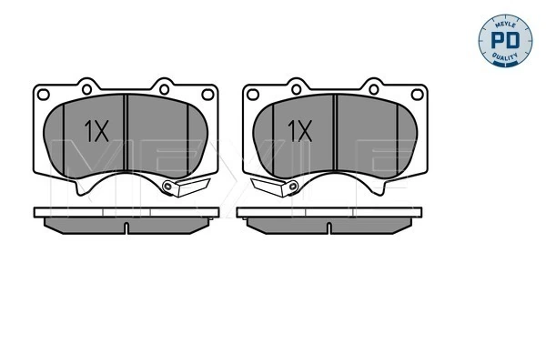 Set placute frana