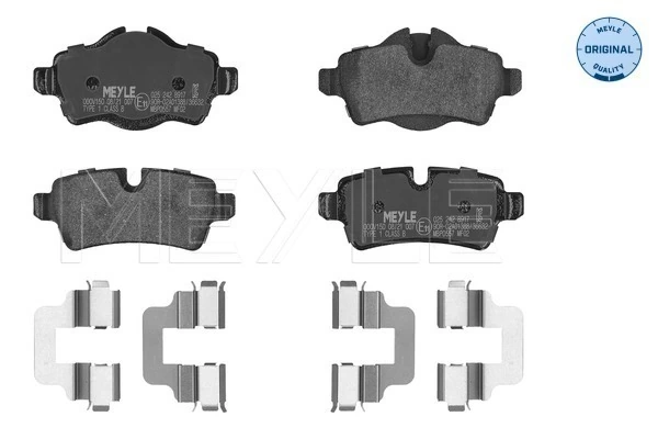 Set placute frana