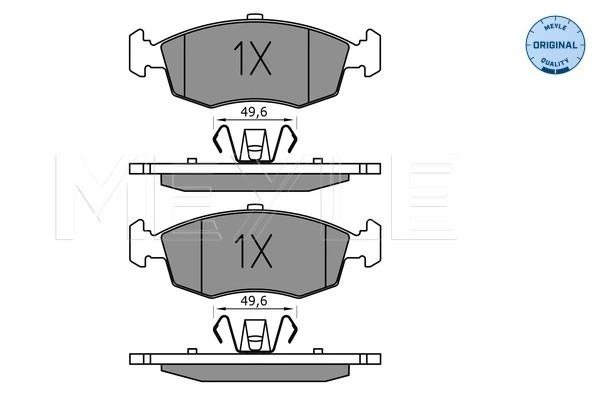 Set placute frana