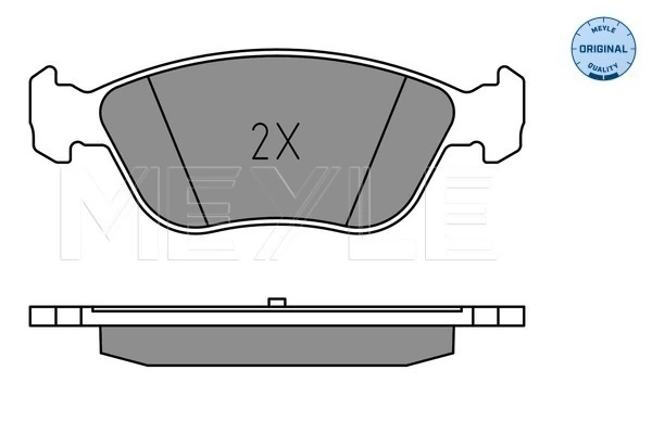 Set placute frana