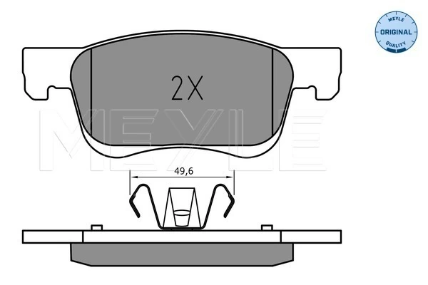 Set placute frana