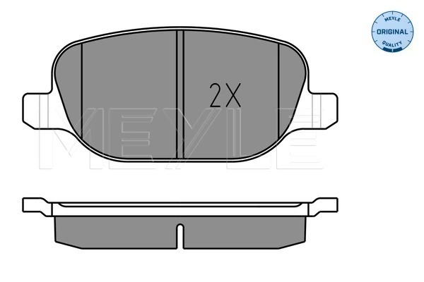 Set placute frana