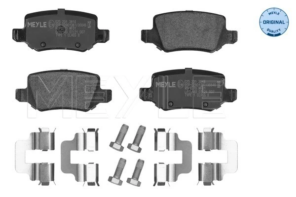 Set placute frana