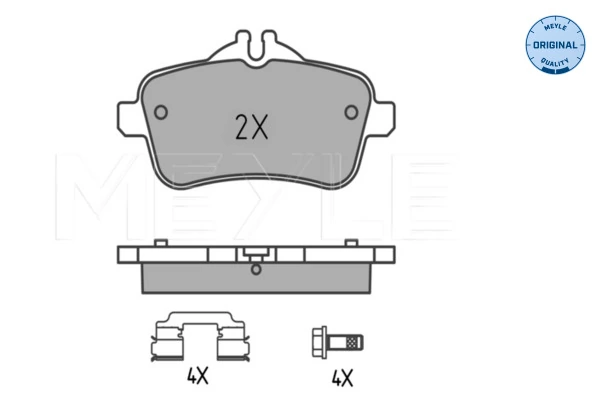 Set placute frana
