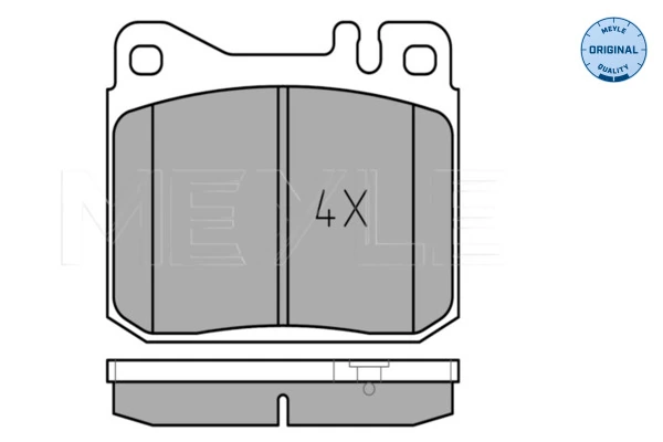 Set placute frana