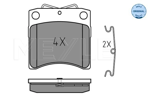 Set placute frana