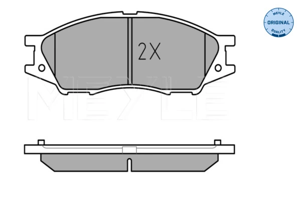 Set placute frana