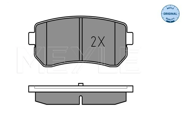 Set placute frana