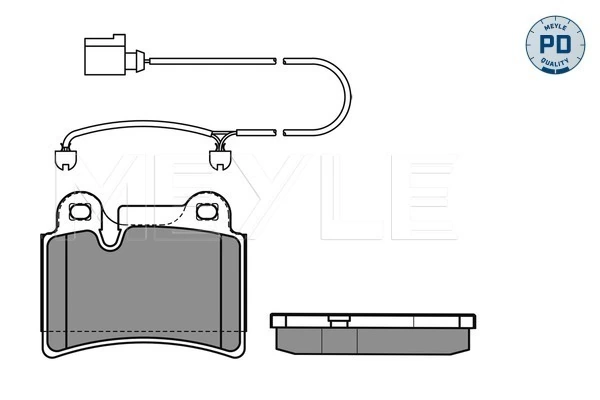 Set placute frana