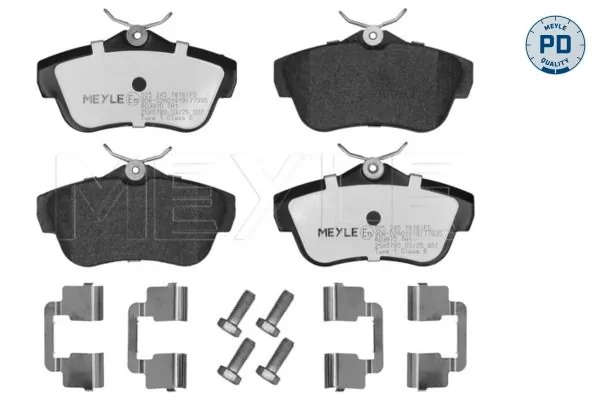Set placute frana