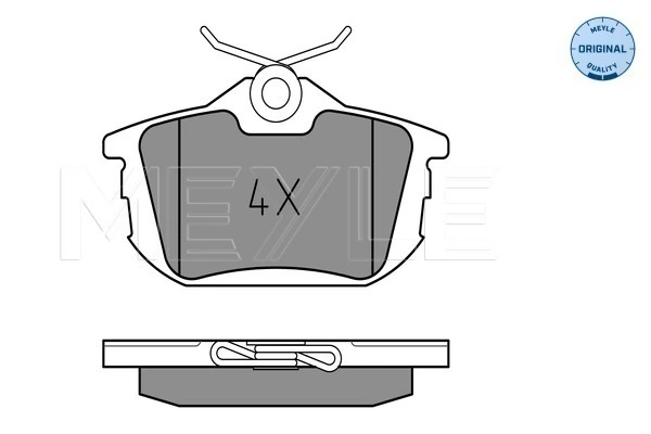 Set placute frana
