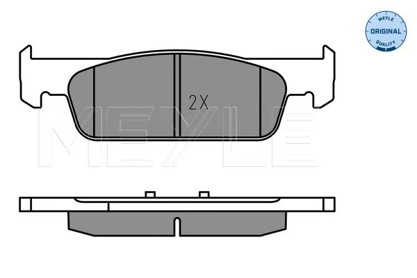 Set placute frana