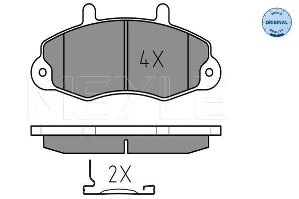 Set placute frana