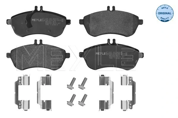 Set placute frana