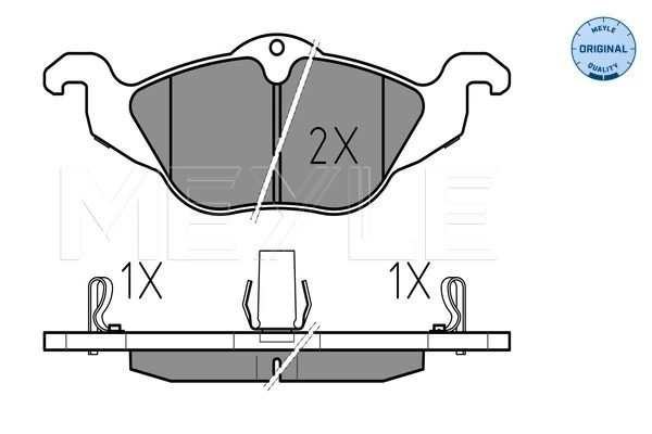 Set placute frana