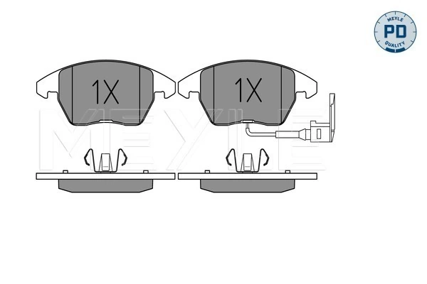 Set placute frana