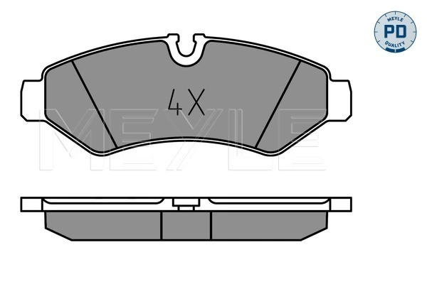 Set placute frana