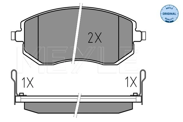 Set placute frana