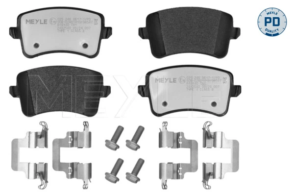 Set placute frana