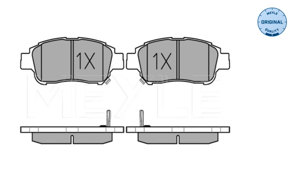 Set placute frana