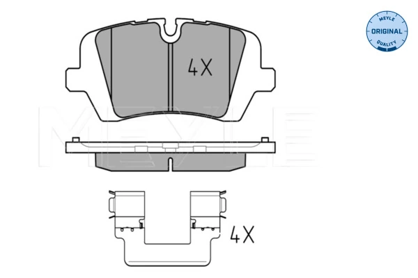 Set placute frana
