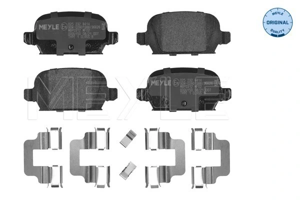 Set placute frana
