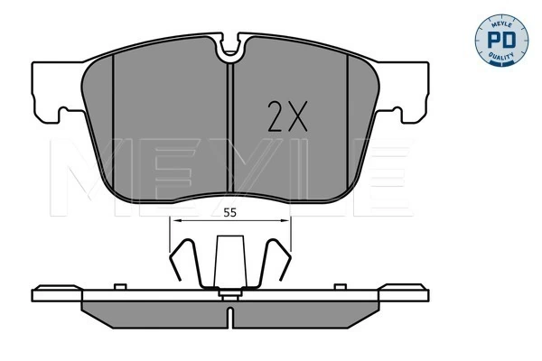 Set placute frana