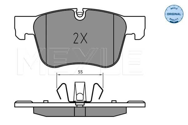 Set placute frana