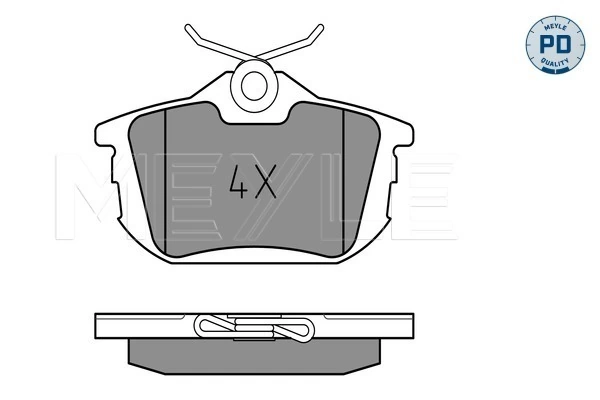 Set placute frana