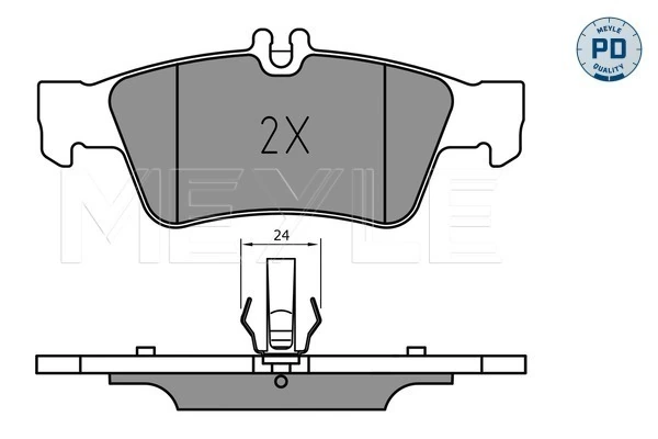 Set placute frana