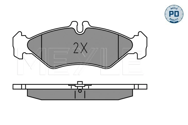 Set placute frana
