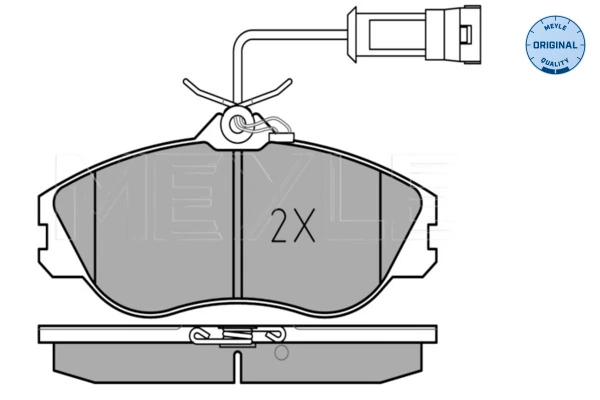 Set placute frana