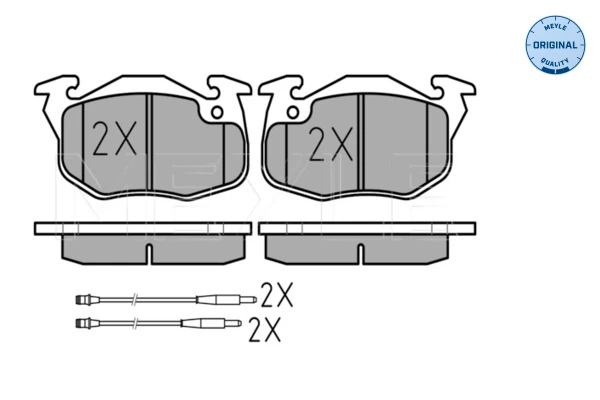 Set placute frana