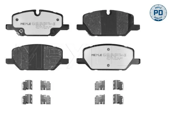 Set placute frana