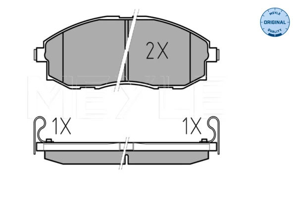 Set placute frana
