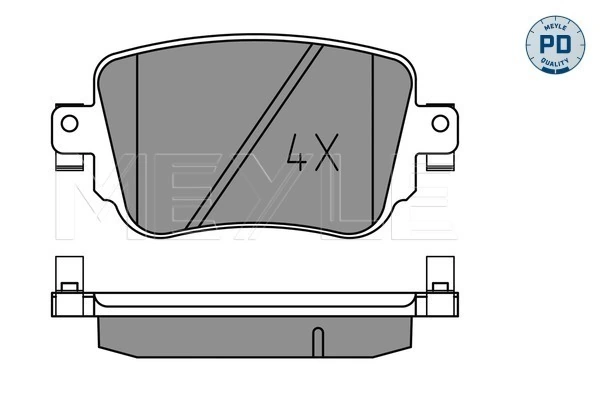 Set placute frana