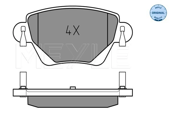 Set placute frana