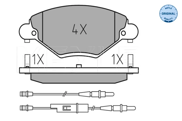 Set placute frana