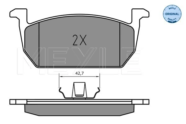 Set placute frana