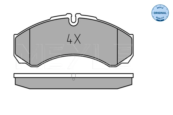 Set placute frana