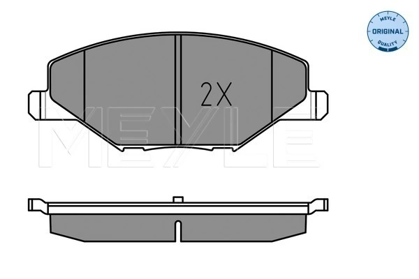 Set placute frana