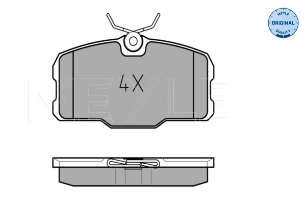 Set placute frana