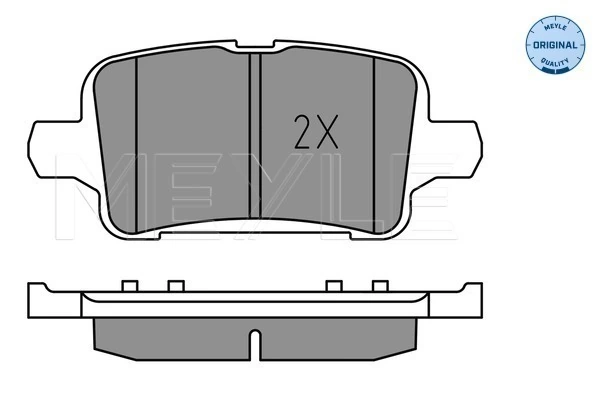 Set placute frana