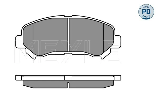 Set placute frana